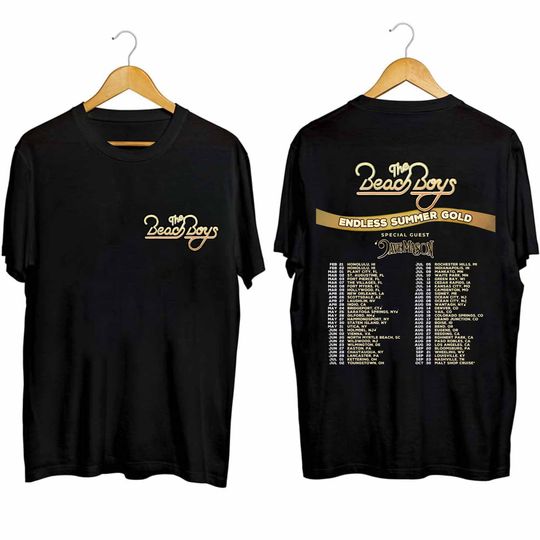 Beach Boys - Endless Summer Gold 2024 Tour Shirt, Beach Boys Band Fan Shirt, Beach Boys 2024 Concert Shirt, Endless Summer Gold Concert Tee