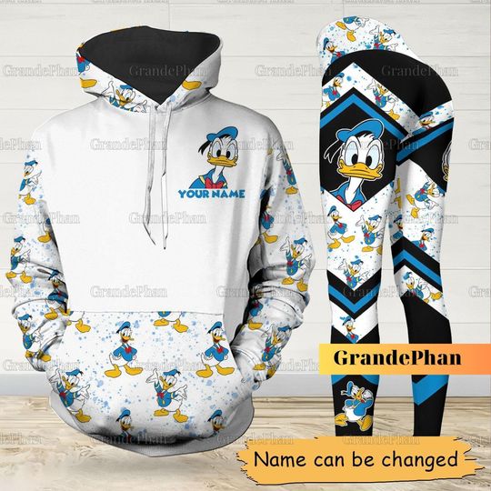 Donald Duck Hoodie, Donald Duck Tshirt, Disney Leggings