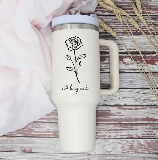 Custom Unique Gift for Bridesmaid, Junior Bridesmaid Gift 40 oz Tumbler, Maid of Honor Gift from bride, Gift for Her, Bachelorette Cup