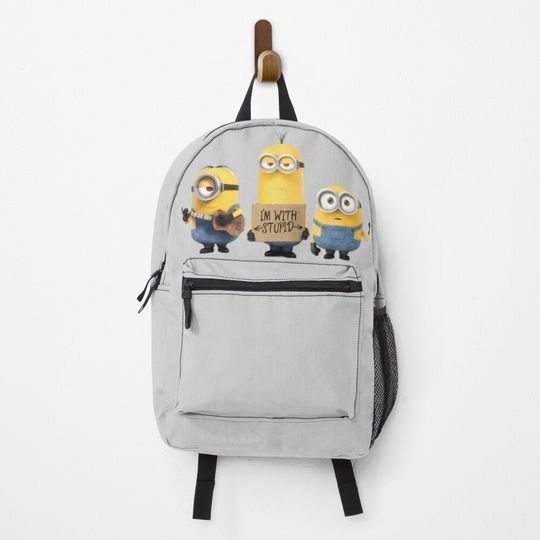 Laughing Minion Speaker Backpack, Cute Backpack for Women, Men, Kids, Trending Street Fashion, Back to school gifts