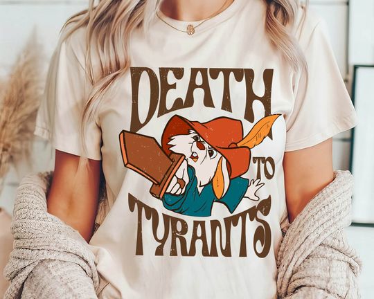 Vintage 70s Skippy Rabbit Death To Tyrants Comfort Colors T-shirt, Retro  Robin Hood Shirt, 2024 Trip Matching, Magic Kingdom