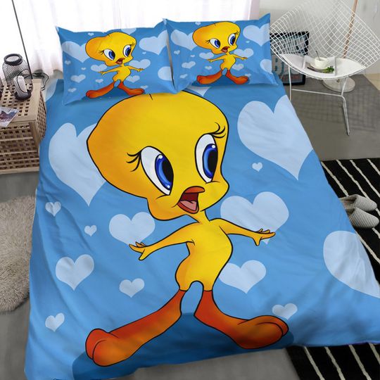 SUCREVEN Tweety Bird 3D Bed Linen Set