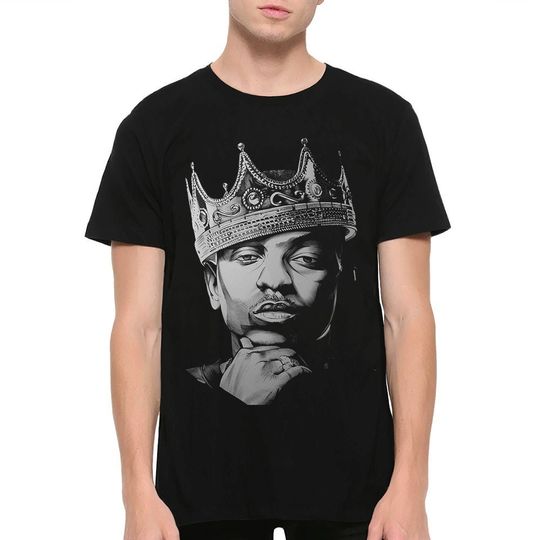 Kendrick Lamar The King Unisex Short Sleeve Cotton T-Shirt