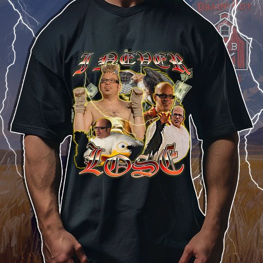 Ian Hawke I Never Lose 90s Bootleg Shirt, Funny graphic tee, ironic meme shirt, gifts for him, gifts for her, alvin and the chipmunks