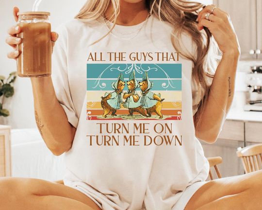 The Country Bear Jamboree Turn Me On Turn Me Down Comfort Color Shirt, Retro  T-shirt, 2024 Family Trip, Funny Birthday Gift