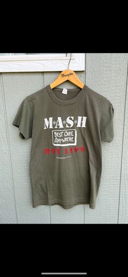 M*A*S*H Shirt | Mash 4077th tv Division Vintage Style Distressed Sitcom T-shirt | Cotton Short Sleeve Shirt | 80s Movie Shirt