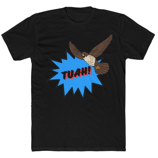 HAWK TUAH shirt,  Unisex short sleeves heavy cotton shirt, Multiple colors trending shirts