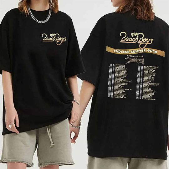 Beach Boys - Endless Summer Gold 2024 Tour Shirt, Beach Boys Band Fan Shirt, Beach Boys 2024 Concert Shirt, Endless Summer Gold Concert Tee