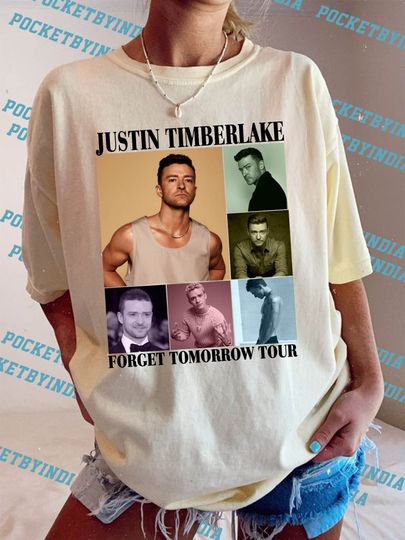 Justin Timberlake Tour 2024 Shirt, Forget Tomorrow World Tour Sweatshirt, Justin Timberlake Era Tour T-Shirt