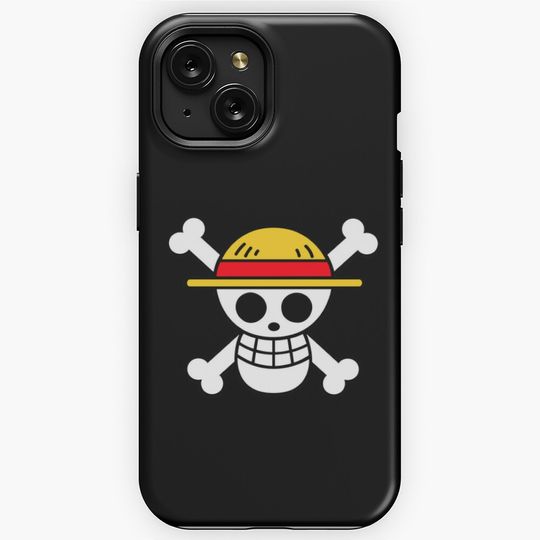 One Piece Luffy Skull iPhone Case