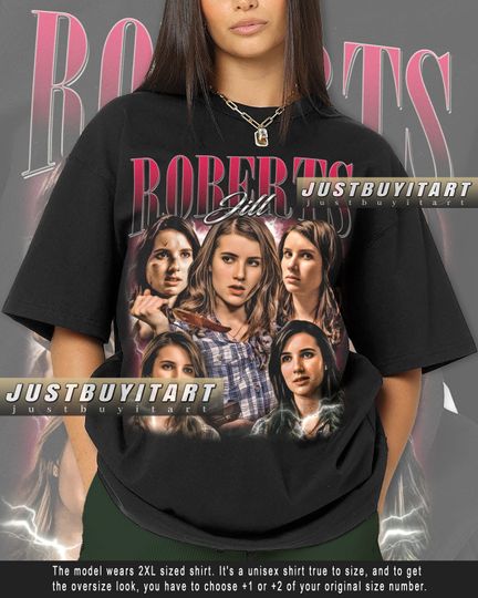 Jill Roberts Shirt, Graphic Bootleg Tee, Cotton Short Sleeve Shirt, Retro Shirt For Fans