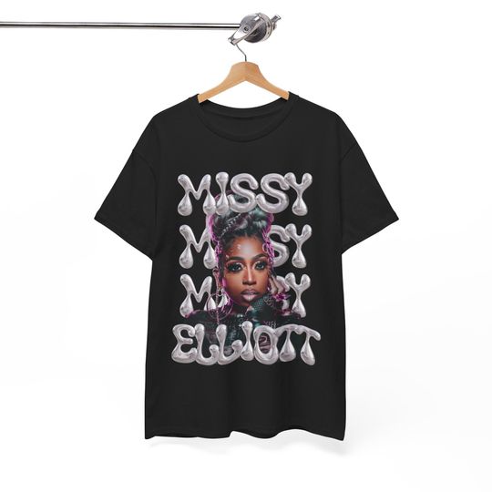 Missy Elliott Unisex Cotton Tee, Music Tour Shirt 2024