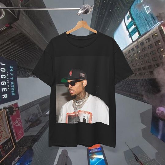 Chris Brown Cotton T-Shirt, Chris Brown Graphic Tee, Vintage Chris Brown, Chris Brown 1111 Tour Shirt, Chris Brown 2024 Merch