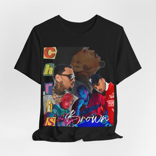 Chris Brown Unisex Jersey Short Sleeve Tee, Summer Casual Shirt, All Size Available