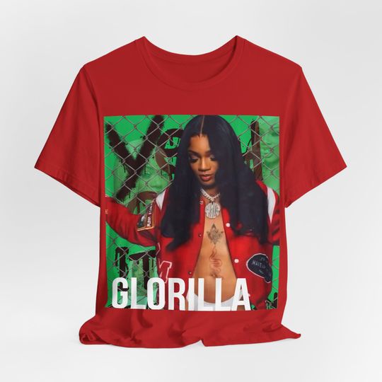 Glorilla "Yeah Glo Green" Unisex Jersey Short Sleeve Tee, Summer Casual Shirt, All Size Available