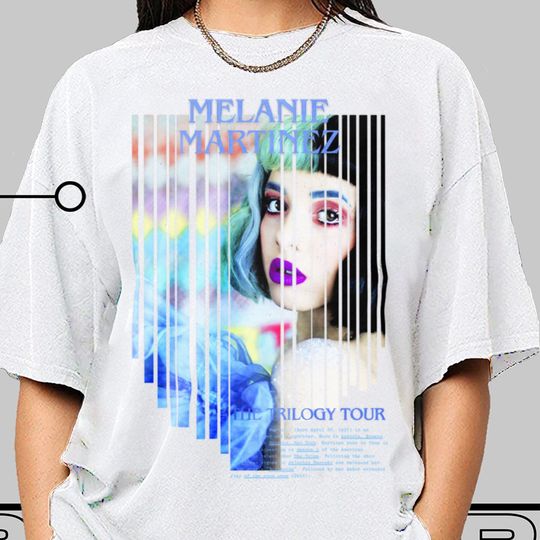 Vintage Melanie Martinez T-Shirt, Independence Day Gift for Women and Men, The Trilogy Tour Merch
