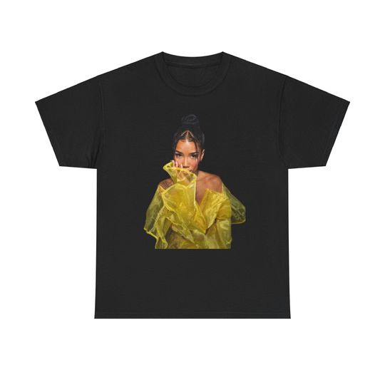 Jhene Aiko Graphic T-Shirt, 2024 Hot Tour Shirt, Comfortable Cotton Short Sleeve, Gift for Men and Women