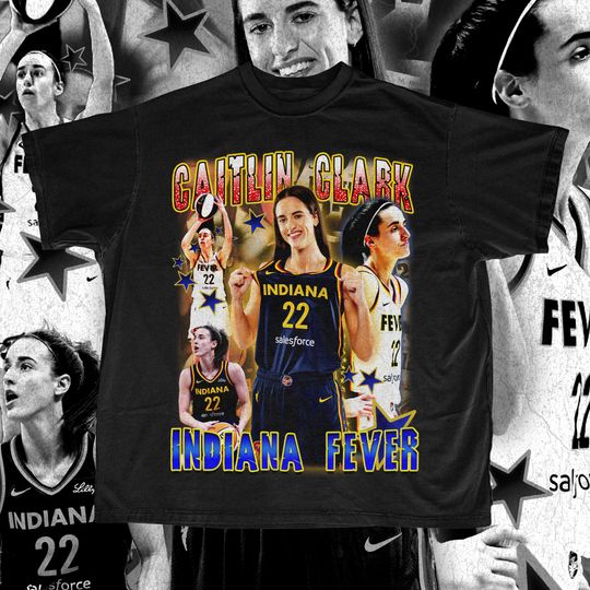 Caitlin Clark "Indiana Fever" Graphic T-Shirt 230 gsm Unisex heavy short sleeves T-shirt, Multiple colors T-shirts, Trending shirt , gift for basketball lover