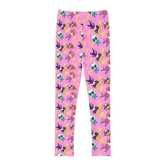 Super kitties Full-Length Leggings, Cute gifts for Friends