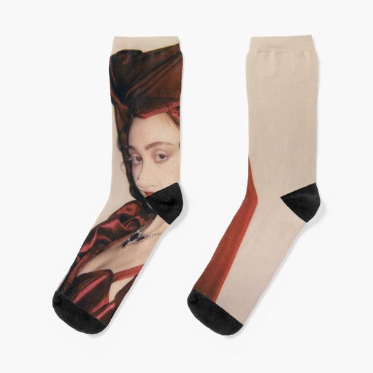 Chappell Roan Good Luck Babe Comfortable socks, Gifts for fan