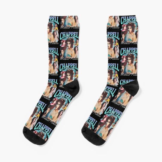 Chappell Roan Midwest Princess Retro Comfortable socks, Gifts for fan