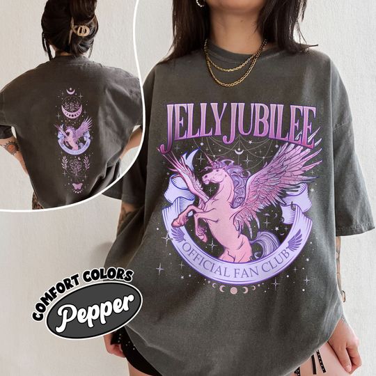 Jelly Jubilee Crescent City Comfort Colors Shirt, Bryce Quinlan Merch, Crescent City SJM Shirt, Jelly Jubilee Fan Club, 2 Sided Shirt