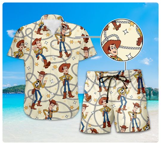 Disneyland Toy Story Hawaiian Shirt, Woody Hawaiian Shirt, Cowboy Hawaiian Shirt, Toy Story Shirt, Family Vacation 2024, Toy Story Birthday