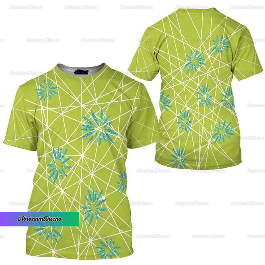 Inside Out Joy Costume 3D Shirt | Disney Short Sleeve Cotton Tee | Disney Cosplay Shirt | Disneyland Trip Outfit For Adult/Kid