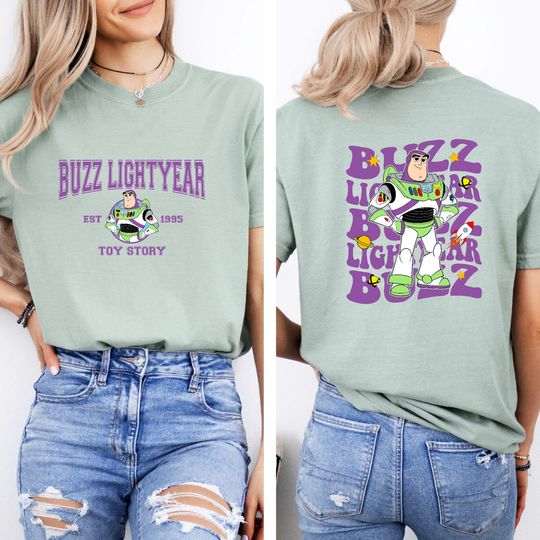 Comfort Colors Toy Story Shirt, Buzz Lightyear Shirt, Disney Shirt, Toy Story Shirt, Disneyland Shirts, Disney Pixar Shirt, Disney Family