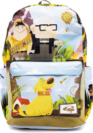 Personalized Disney Up Carl Fredricksen Russell DugBackpack, Disney Backpack, Gift For Back to School