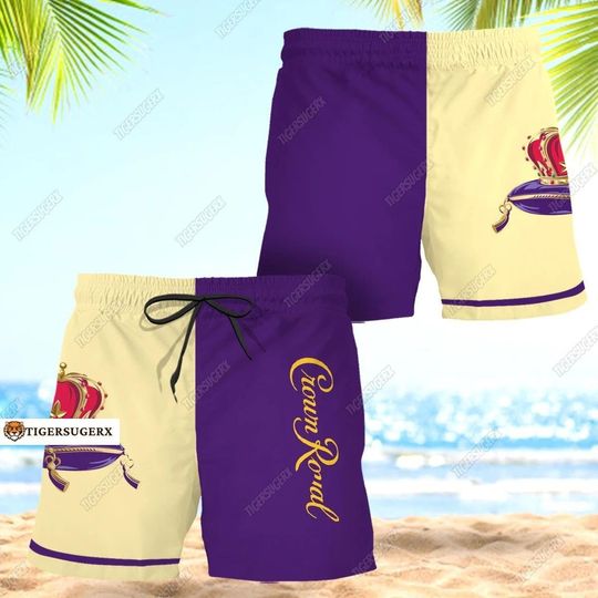 Crown Royal Shorts, Crown Royal Beach Shorts, Crown Royal Mens Shorts, Whisky Swim Shorts, Running Shorts, Gym Shorts, Gift For Dad