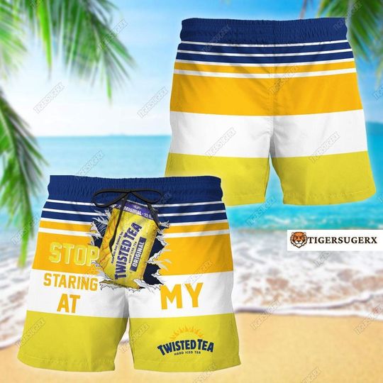 Twisted Tea Shorts, Twisted Tea Beach Shorts, Twisted Tea Swim Shorts, Twisted Tea Bike Shorts, Summer Pants, Gym Shorts, Husband Gift