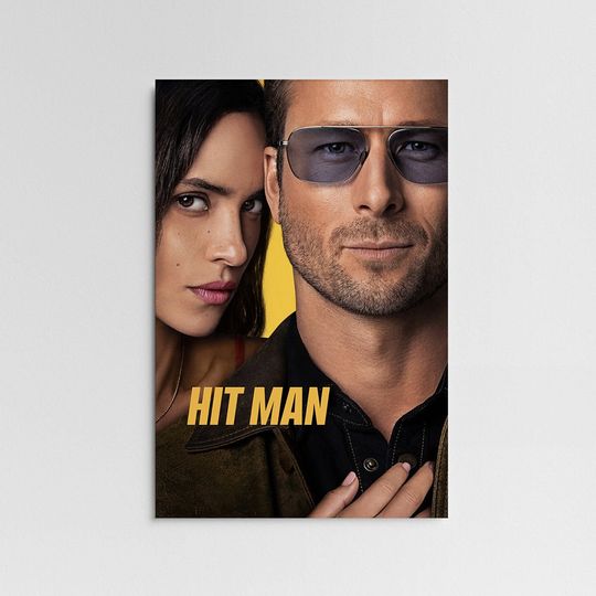 Hit Man Movie Poster, Wall Art Decor, Print Wall Art Gift, Home Decor