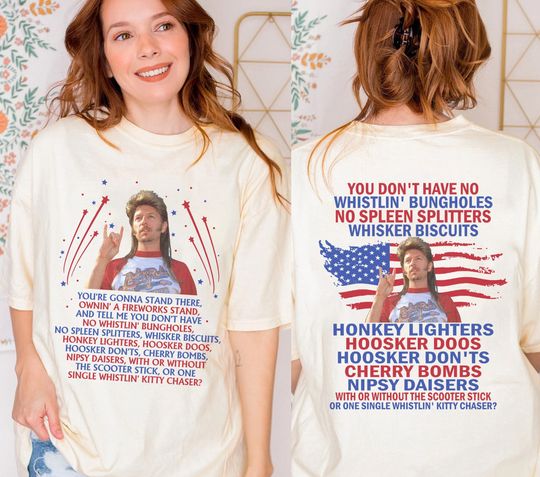 Merica Joe Dirt Shirt 4th Of July Joe Dirt Funny Shirt Independence Day Tshirt Womens Trendy Summer Tee Patriotic Shirt 4th Of July Gift