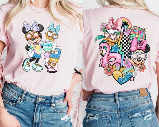 Disney Minnie and Daisy Besties Shirt, Disney Best Friend Shirt, Disney Girls Trip Shirt, Disney Cousins Shirt, Minnie Mouse Shirt