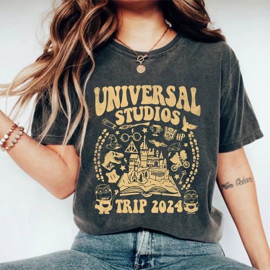 Universal Studios Shirt, Universal Orlando Shirt, Vintage Universal Shirt, Universal Trip 2024, Universal Studios 2024 Shirt, Dis ney Shirts