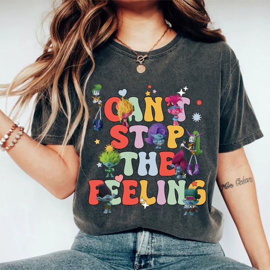 Trolls Band Together Movie 2023 Shirt, Queen Poppy Shirt, Can't stop the feeling shirt