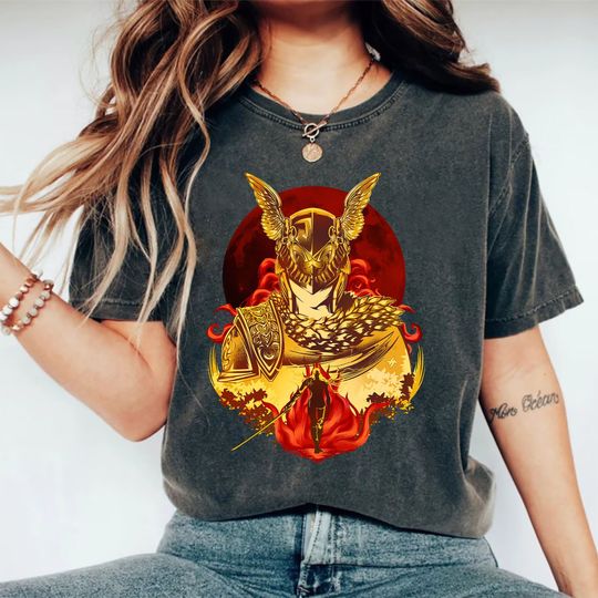 Elden Ring Malenia Blade of Miquella Shirt, Elden Shirt Warrior Jar, Warrior Shirt, Demon Tee, Tarnished Tshirt, Soulsborne Tee