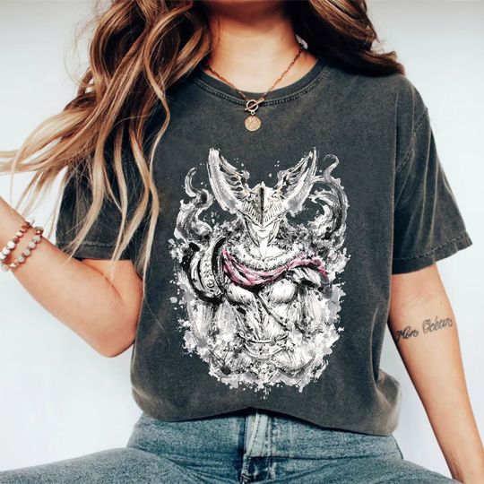 Elden Ring Malenia Blade of Miquella Shirt, Elden Shirt Warrior Jar, Warrior Shirt, Demon Tee, Tarnished Tshirt, Soulsborne Tee
