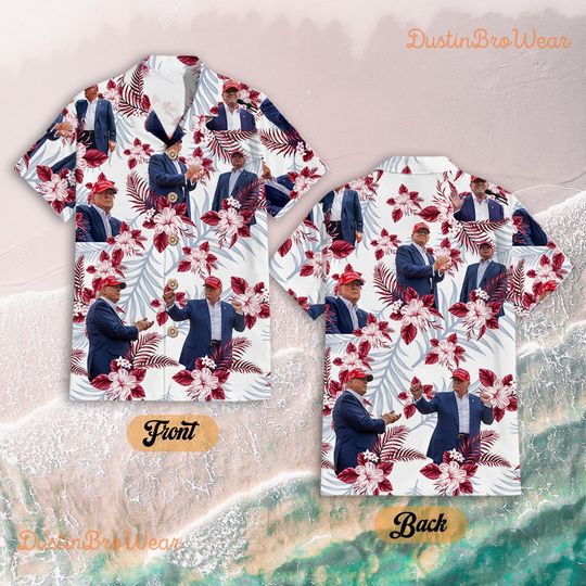 Trump 4th Of July Hawaiian Shirt, Make American Great Again Hawaiian Shorts, American Lover Election Patriotic