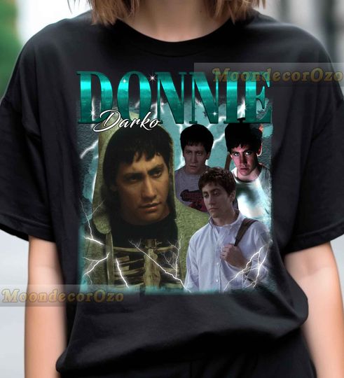 Retro Donnie Darko TShirt, Style Bootleg Short Sleeve Tee, Comfortable Cotton Shirt For Unisex, Casual shirt