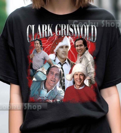 Retro Clark Griswold TShirt, Style Bootleg Short Sleeve Tee, Comfortable Cotton Shirt For Unisex, Casual shirt
