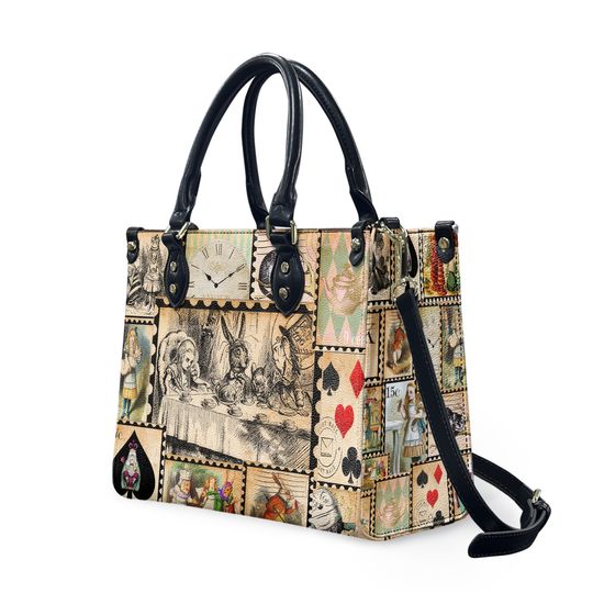 Vintage Alice In Wonderland Handbag