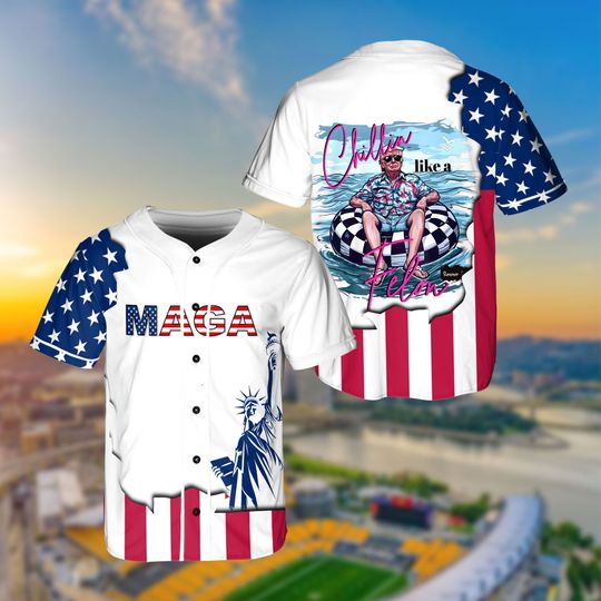 Trump For President Shirt, Maga Usa Baseball Jersey, Support Trump Shirt, Trump 2024 Baseball Jersey, Voting For A Felon 2024 Jersey