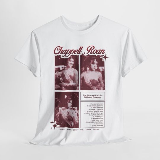 CHAPPELL ROAN  Midwest Princess, Chappell Roan Shirt, Midwest Princess Chappell Roan T-Shirt Long Sleeve Hoodie
