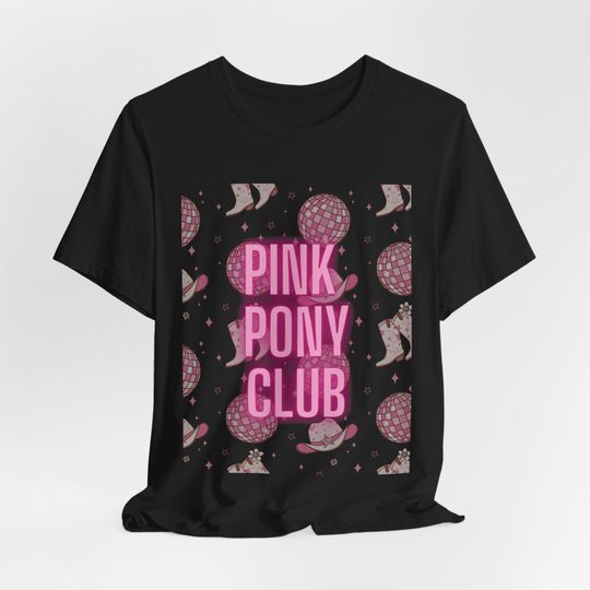 Chappell Roan Unisex Short Sleeve Tee, Pink Pony Club, Concert Tee, Chappell Roan merch