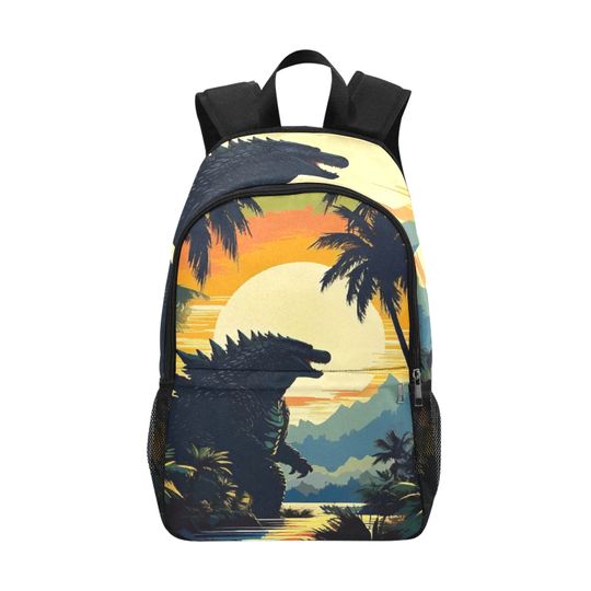 Backpack god zilla, Backpack for Girls Boys Teenager Children, Rucksack Casual School Bags, Travel Backpacks
