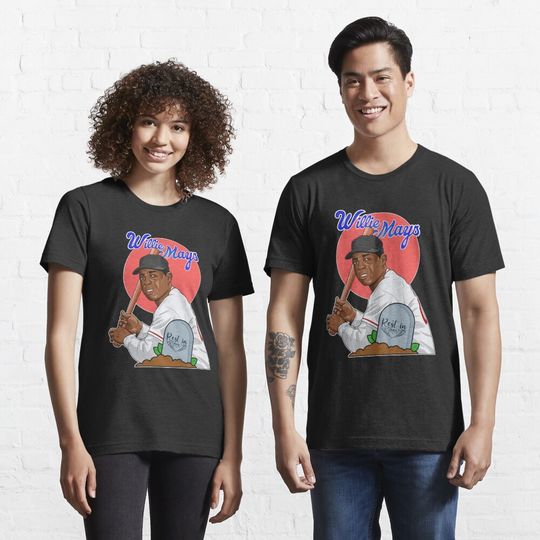 Willie Mays 24 Legend cotton tee, Graphic Tshirt for men, women, Unisex