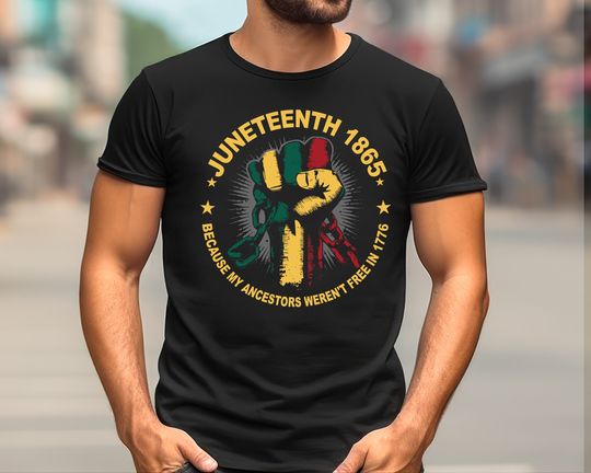 Juneteenth 1865 Shirt, Black History Month Shirt, Human Rights Shirt, African American Shirt, Melanin Shirt, Black Lives Matter Shirt