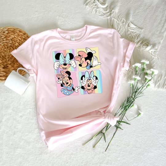 Minnie Mouse T-shirt, Retro Disney Shirt, Birthday Shirt, Valentines Day Shirt